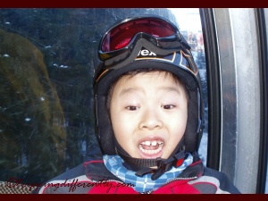 My son with his silly face ;)