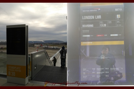 This one was going to London.