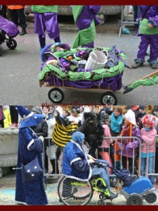 No one was left out - babies and wheelchairs - all are welcomed!