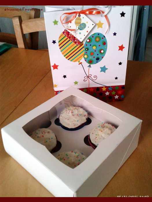 This was our thank-you gift to his friends.