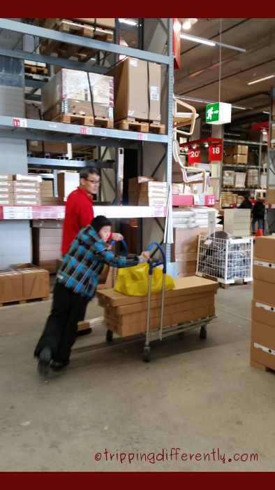 Can you guess which furniture shop we were at the most?